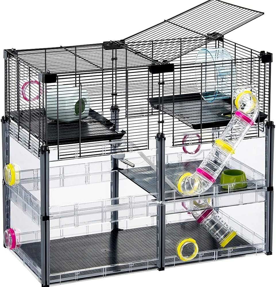 PORTES GRÁTIS - Gaiola Hamster FERPLAST MULTIPLA CRYSTAL
