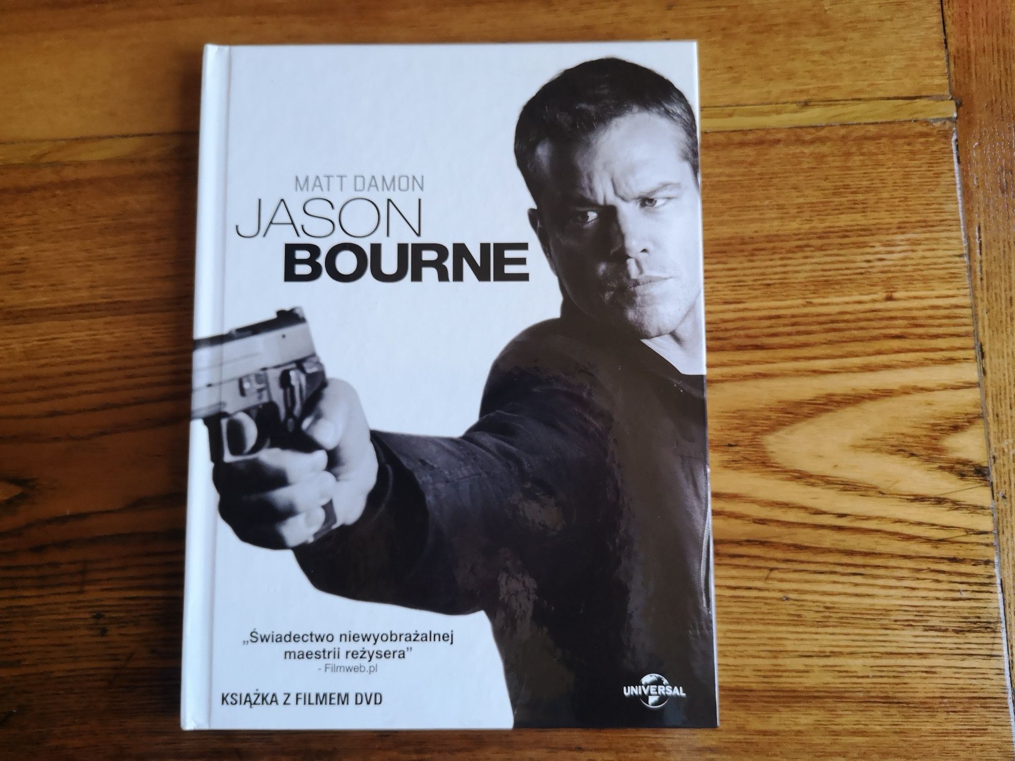 Płyta DVD: Jason Bourne - Matt Damon - wydanie książkowe!