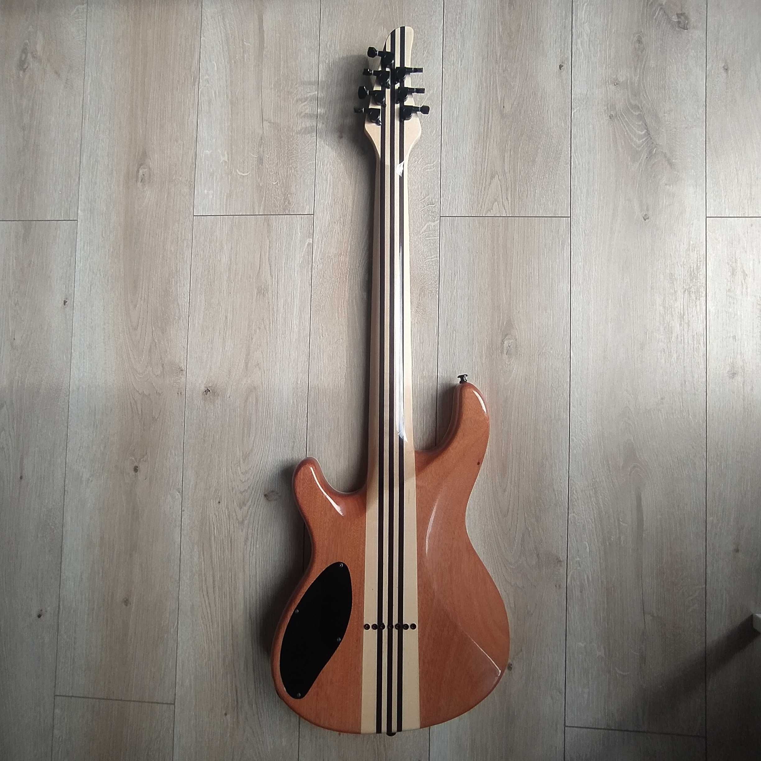 Gitara 7 strunowa siedem elektryczna jak Mayones, Ibanez Schecter Ltd