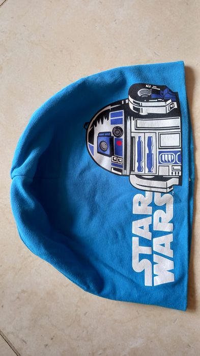 Czapka niebieska wiosenna Star Wars H&M 4-8 lat Nowa