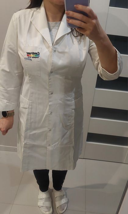 Fartuch medyczny krótki damski  r.38