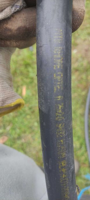 Peszel, rura hdpe 25x20