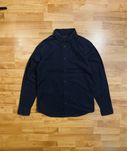 (S) 100% Хлопковая Черная рубашка ALLSAINTS чорна сорочка polo