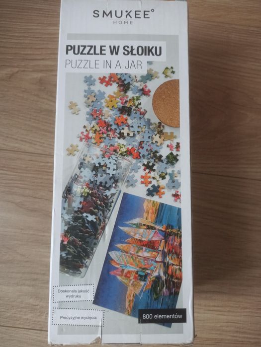 Puzzle w słoiku nowe