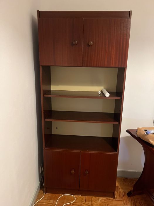 3 Móveis boa madeira antigos bom estado