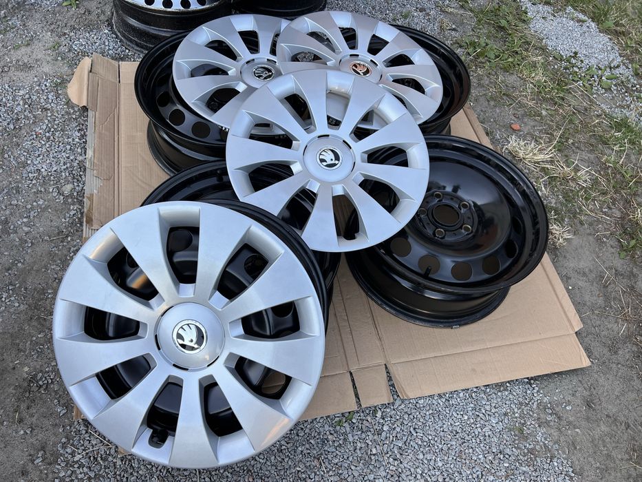 Ковпаки R16 Skoda original колпак