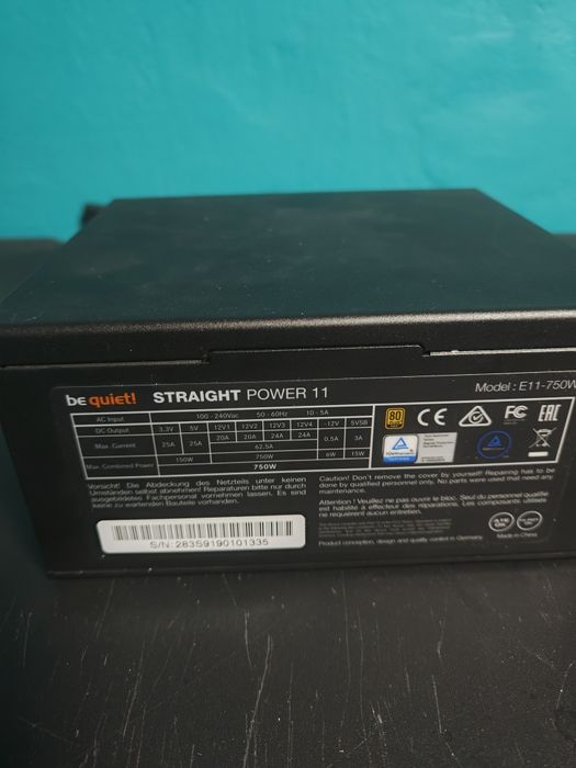 UŻYWANY ZESTAW: Płyta Główna, Procesor, RAM, Karta graficzna, Zasilacz