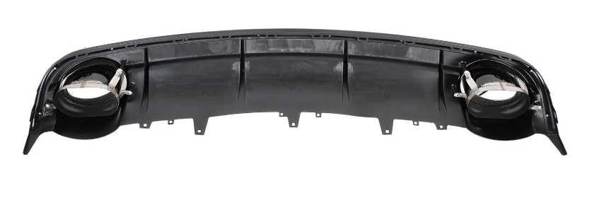 Dyfuzor Dokładka AUDI A6 C7 S LINE Czarny Połysk