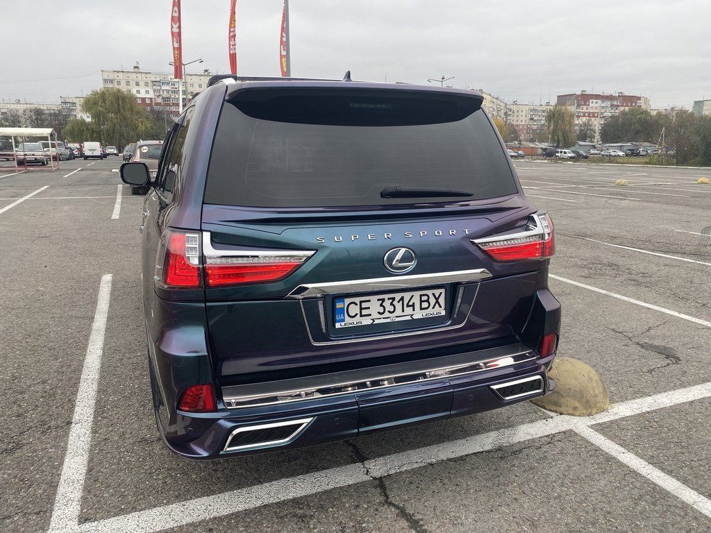 Lexus LX570 Комплект рестайлинга с модели 2008-2016 на TRD Sport 2021+