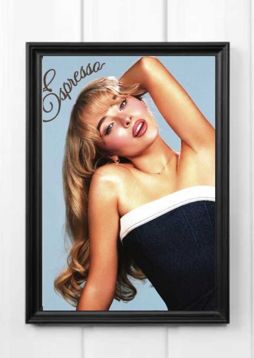 Plakat A4 kodak sabrina carpenter