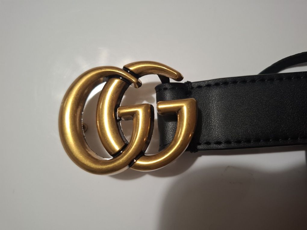 Gucci pasek prawdziwa skóra