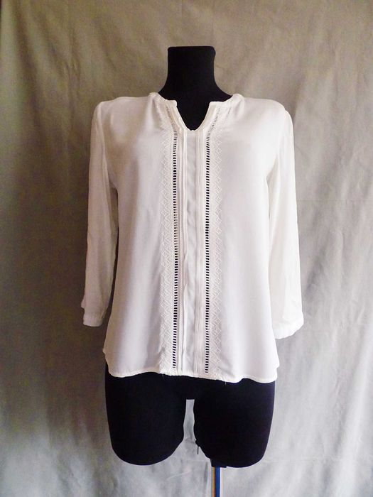 Koszula biała haft boho etno cottagecore Greenpoint