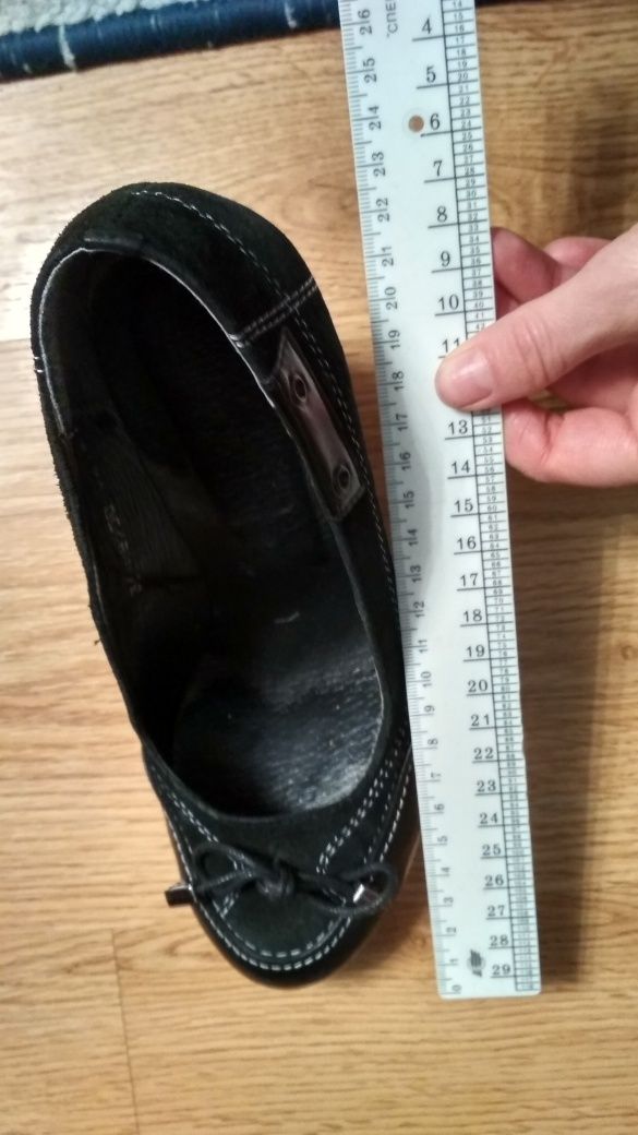 Туфли кожаные удобные размер 36-37