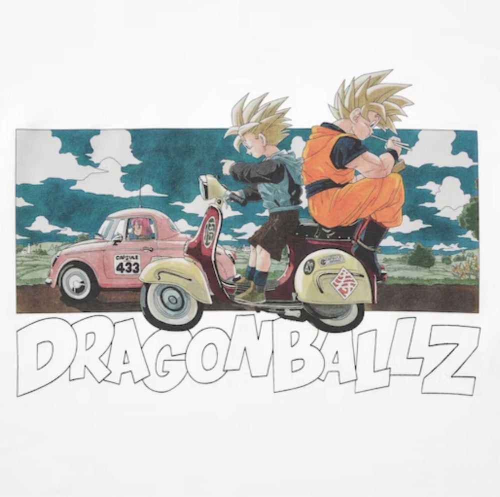 Uniqlo Dragon Ball (13) 160 см подростковая футболка на мальчика