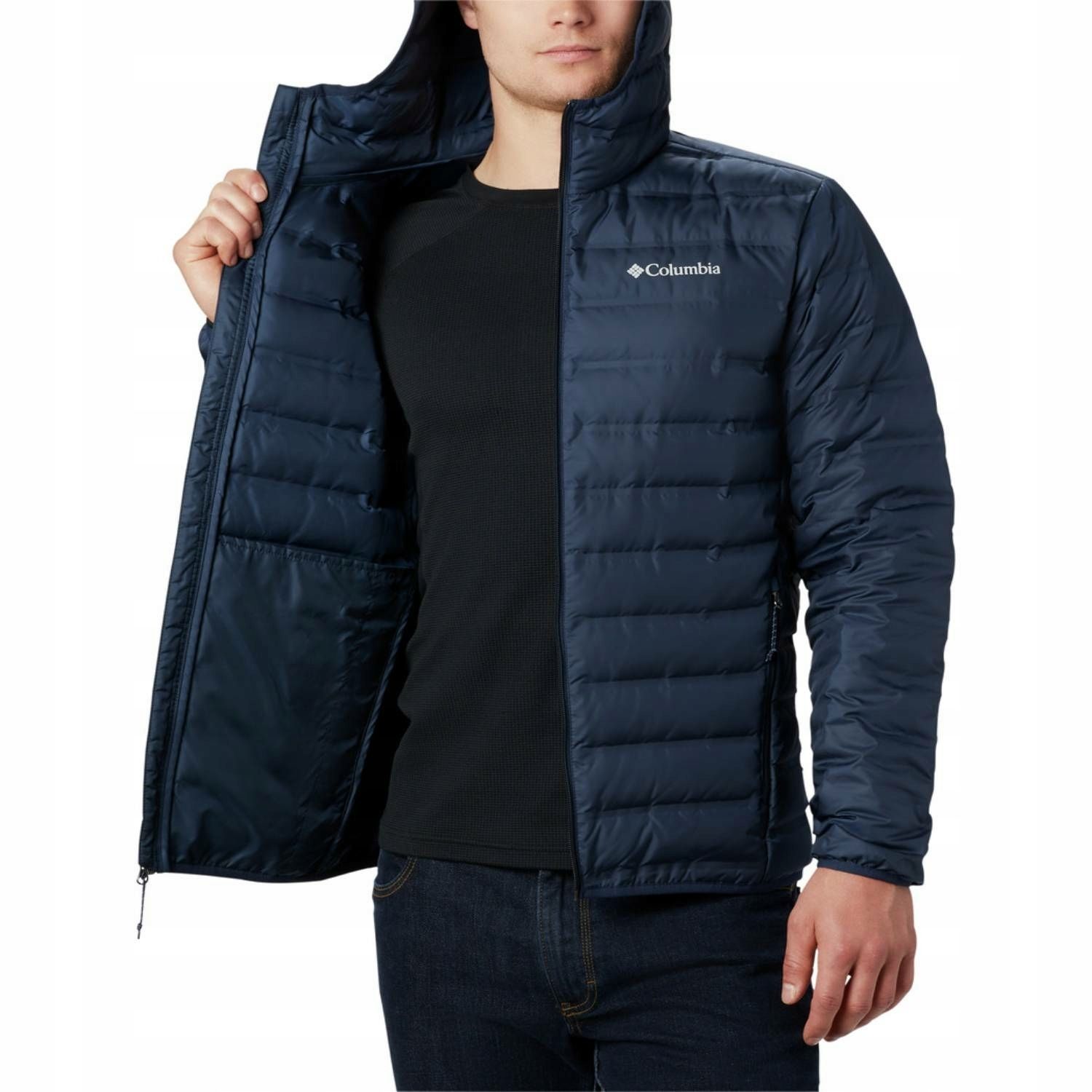 Męska kurtka puchowa columbia lake 22 II down hooded l