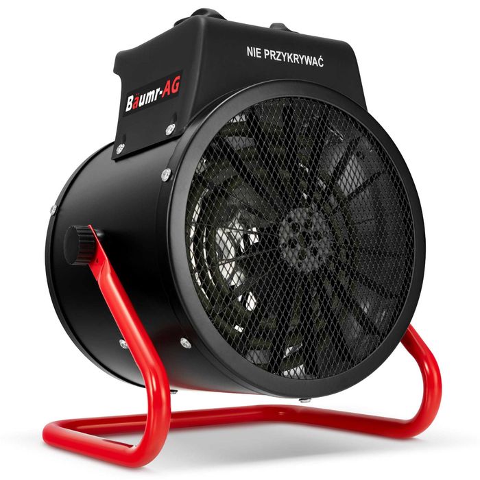 Nagrzewnica elektryczna BAUMR-AG 2,5kW 2500W dmuchawa farelka grzejnik
