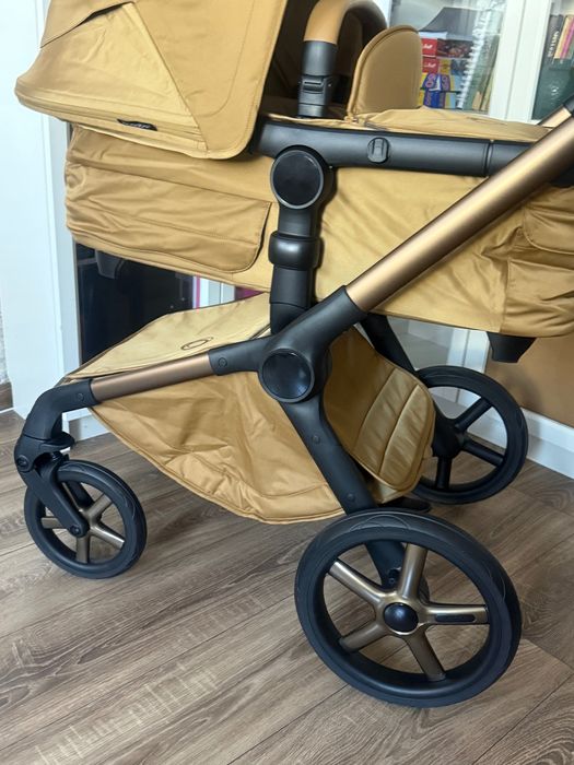 Bugaboo Fox 5 Noir Amber Glow Limited Edition nowy wózek 2w1