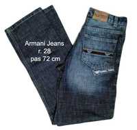 Armani Jeans r. 28 pas 72 cm długość 106 cm