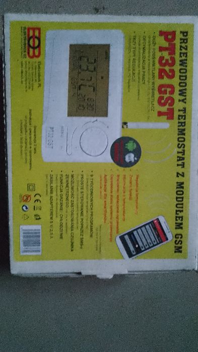 Termostat przewodowy z modułem GSM PT32GST