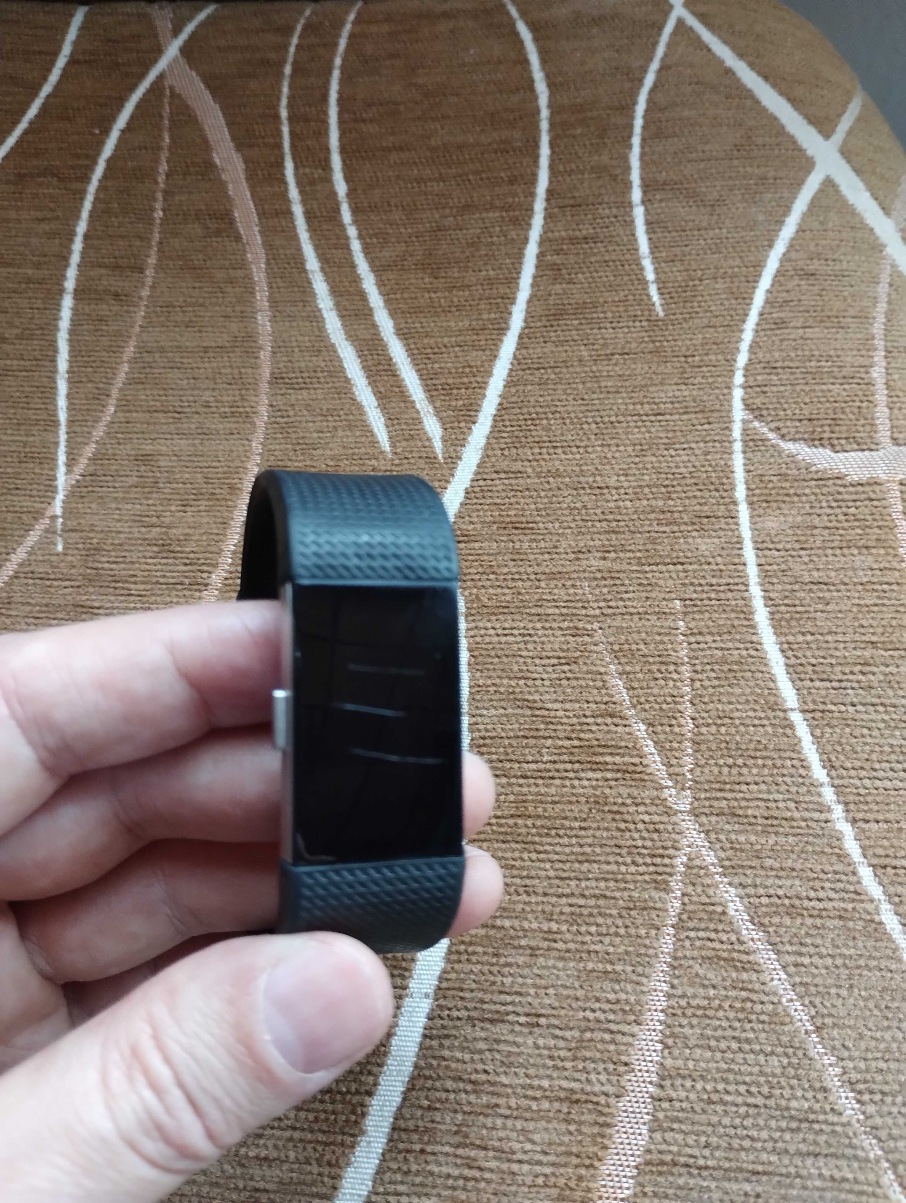 Smartwatch Fitbit Charge 2 czarny opaska bransoletka fitness Black