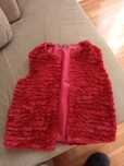 CARRY KIDS bordowa kamizelka w rozmiarze 140