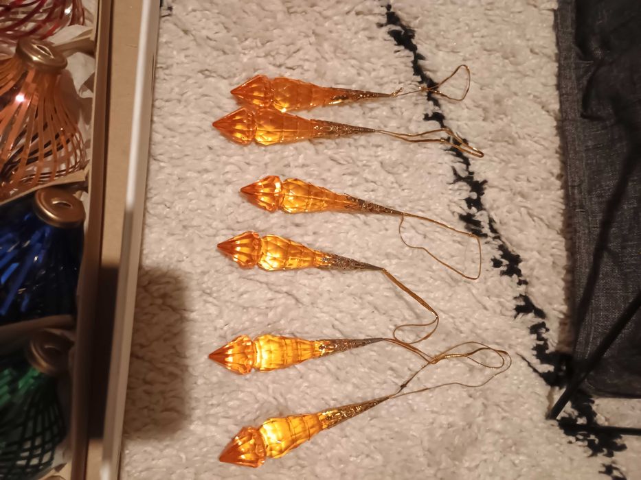 Stare bombki choinkowe PRL 26 sztuk