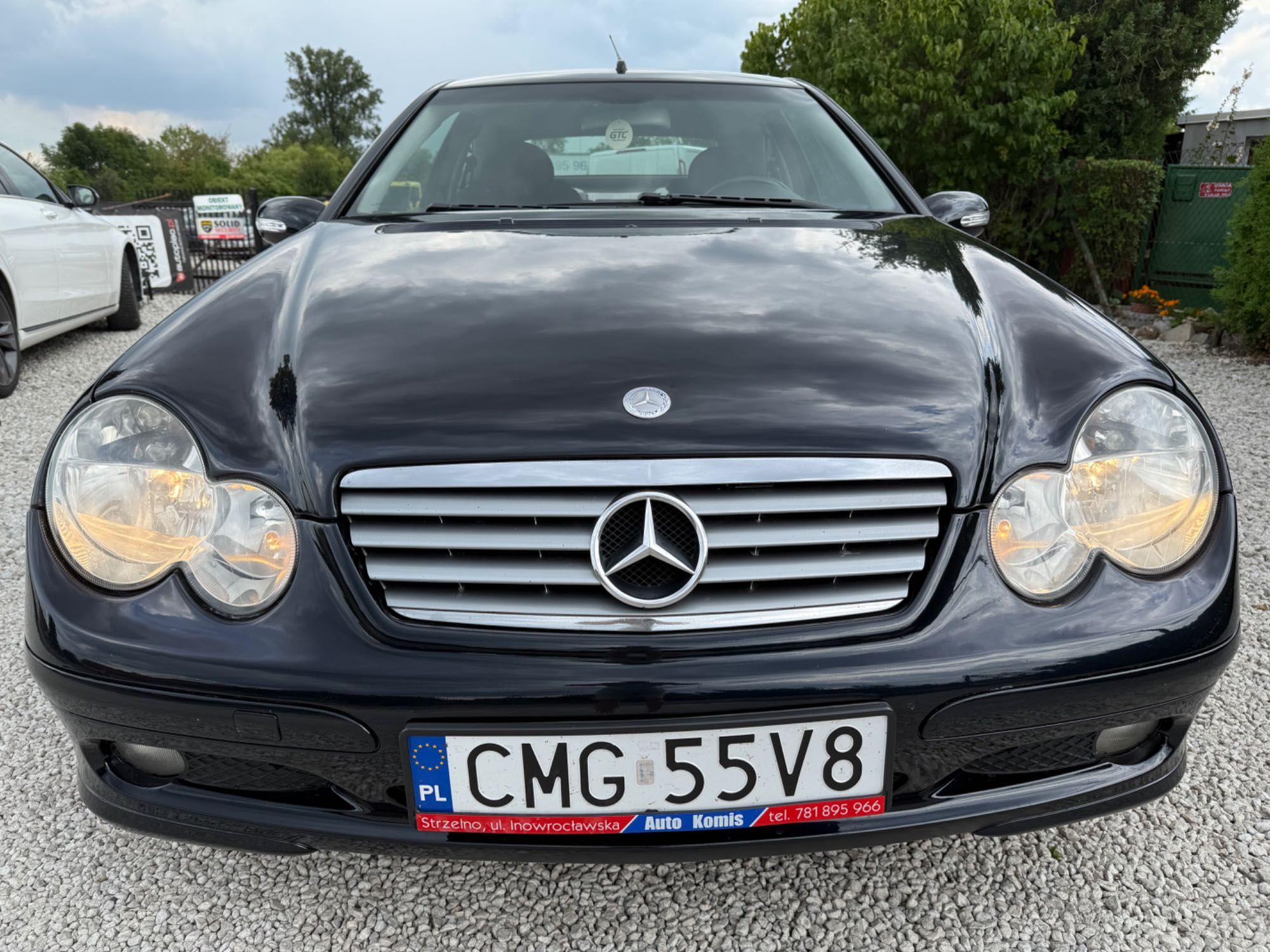 MERCEDES C-KLASA W 203 Coupe 2006 Automat Nowe Opony Bez Wkładu Klima