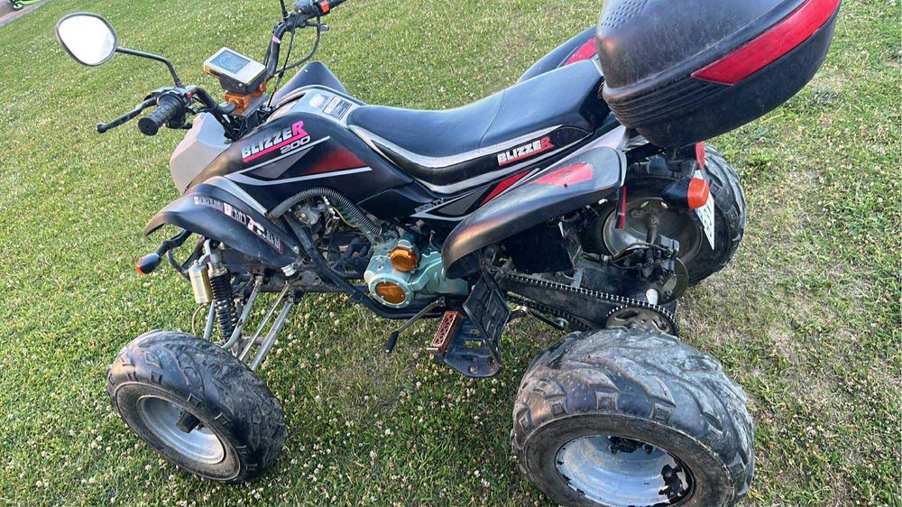 Sprzedam Blizzer 200cc Zarejestrowany Ubezpieczony