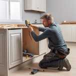 Montagem de cozinhas, chão flutuante ou vinil , móveis IKEA, pintura