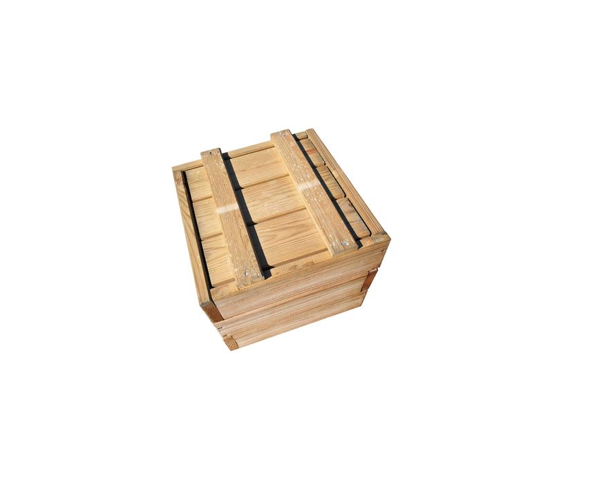 Donica kwadratowa 30X30 ryflowana