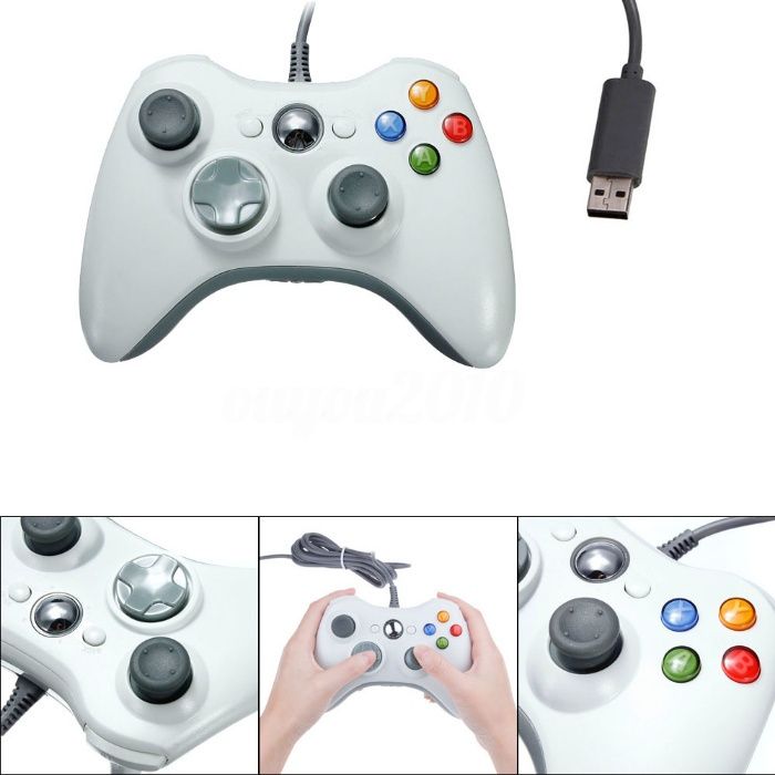 Comando Novo Xbox 360, PC (Microsoft Windows/Apple Mac) Branco