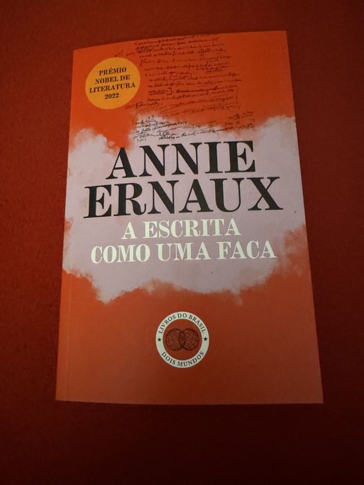 Annie Ernaux- Escrita como uma Faca