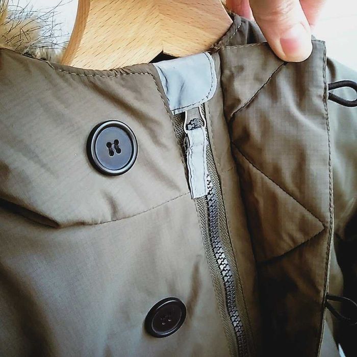 Подовжена куртка-парка на хлопчика 8-9 років