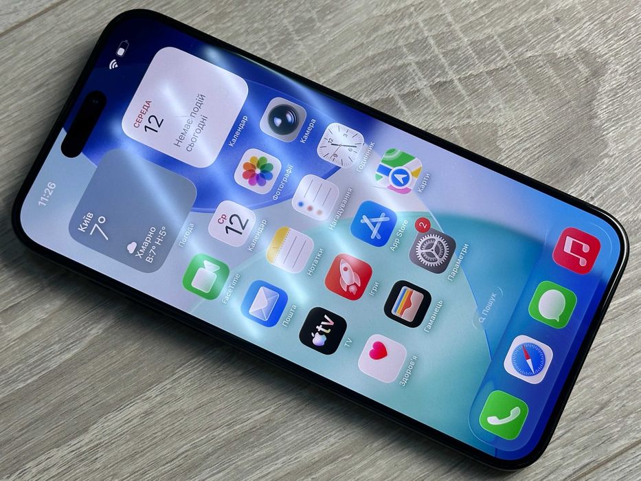 Apple iPhone 15 Pro Max - 256GB - Black Titanium Neverlock 92% АКУМ