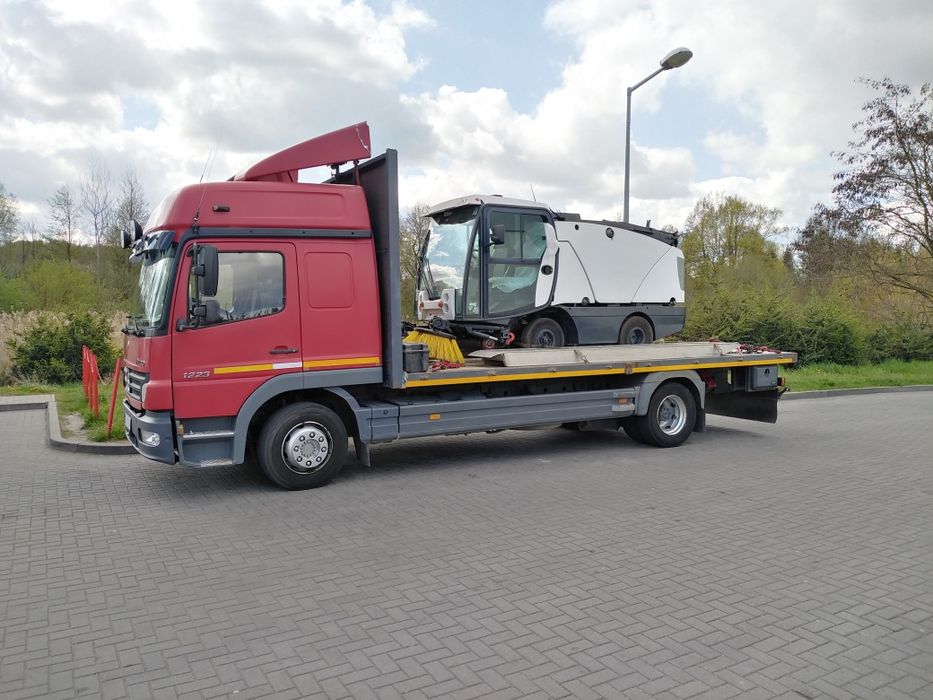 Transport niskopodwozie laweta, platforma, pomoc drogowa