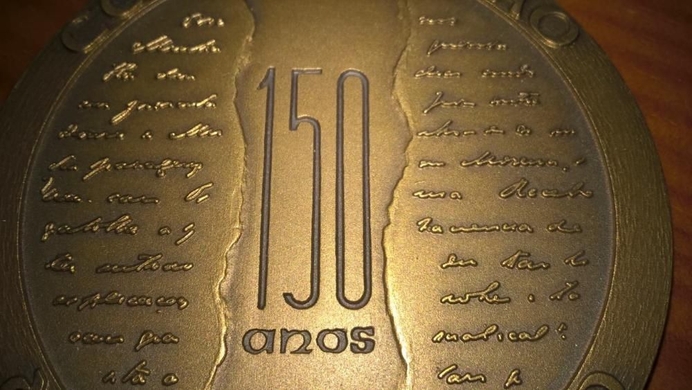 Eça de Queirós- Medalha Comemorativa Nascimento (Raríssima)