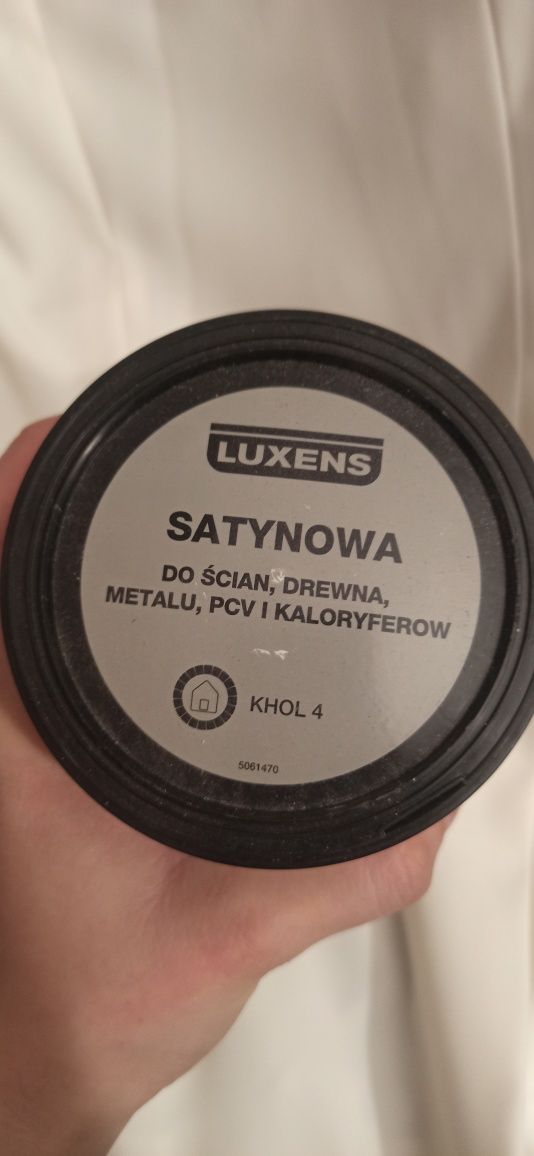 Emalia akrylowa jednowarstowa 0.5 L x2 farba 1l  luxens