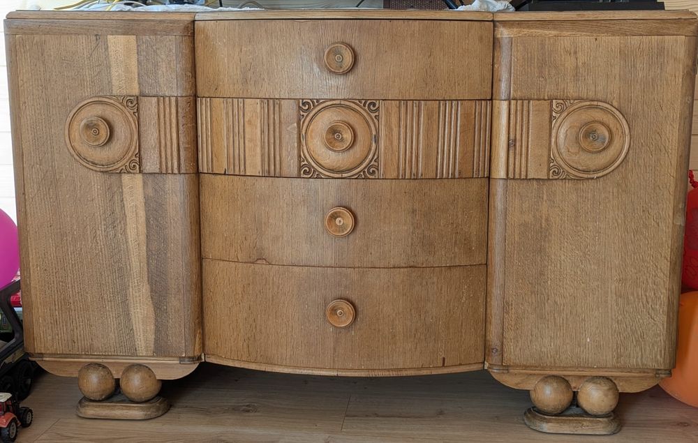 Art deco Antyczna komoda 1920