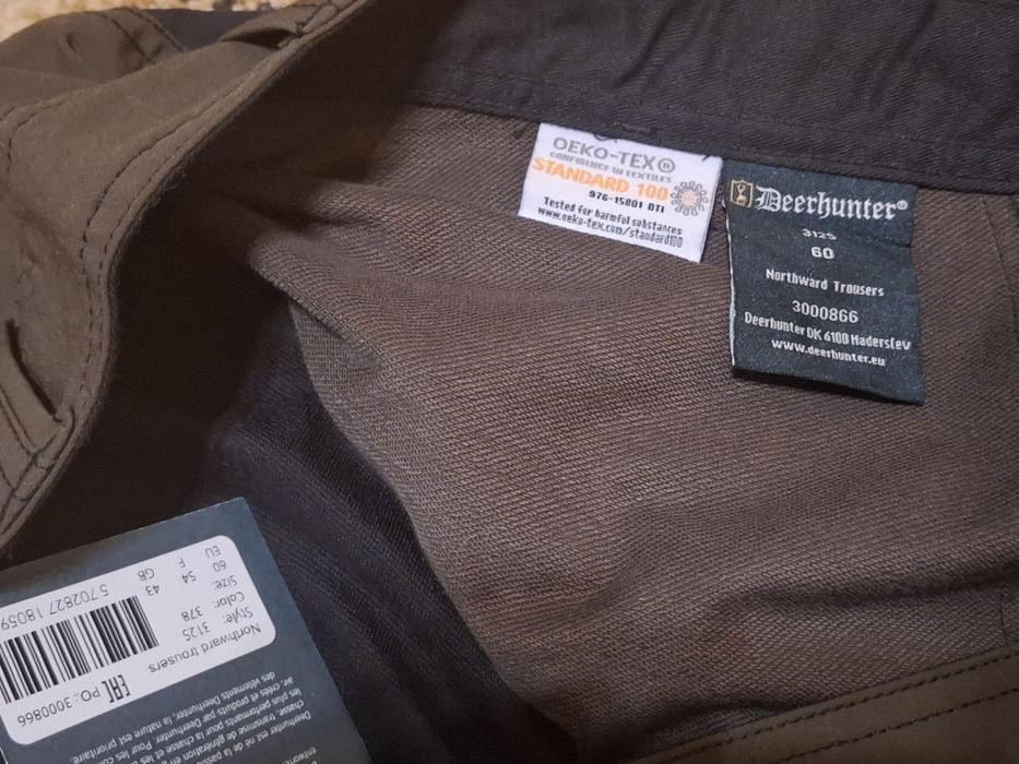 Spodnie Deerhunter Northward Trousers 3125 Bark Green