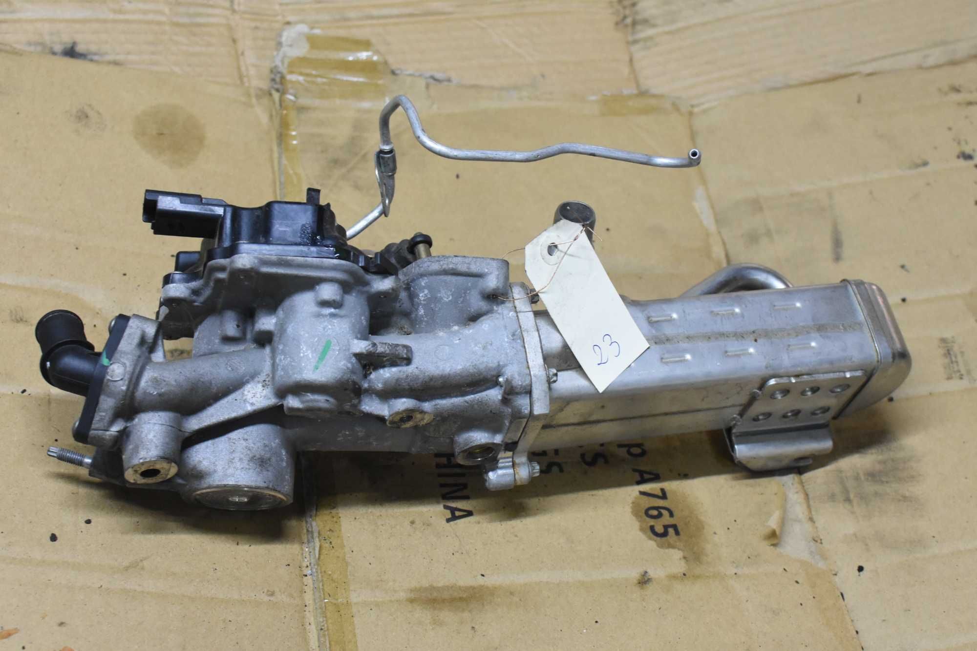 Zawór EGR i chłodniczka C5 III 2,2 HDI 9678  163380