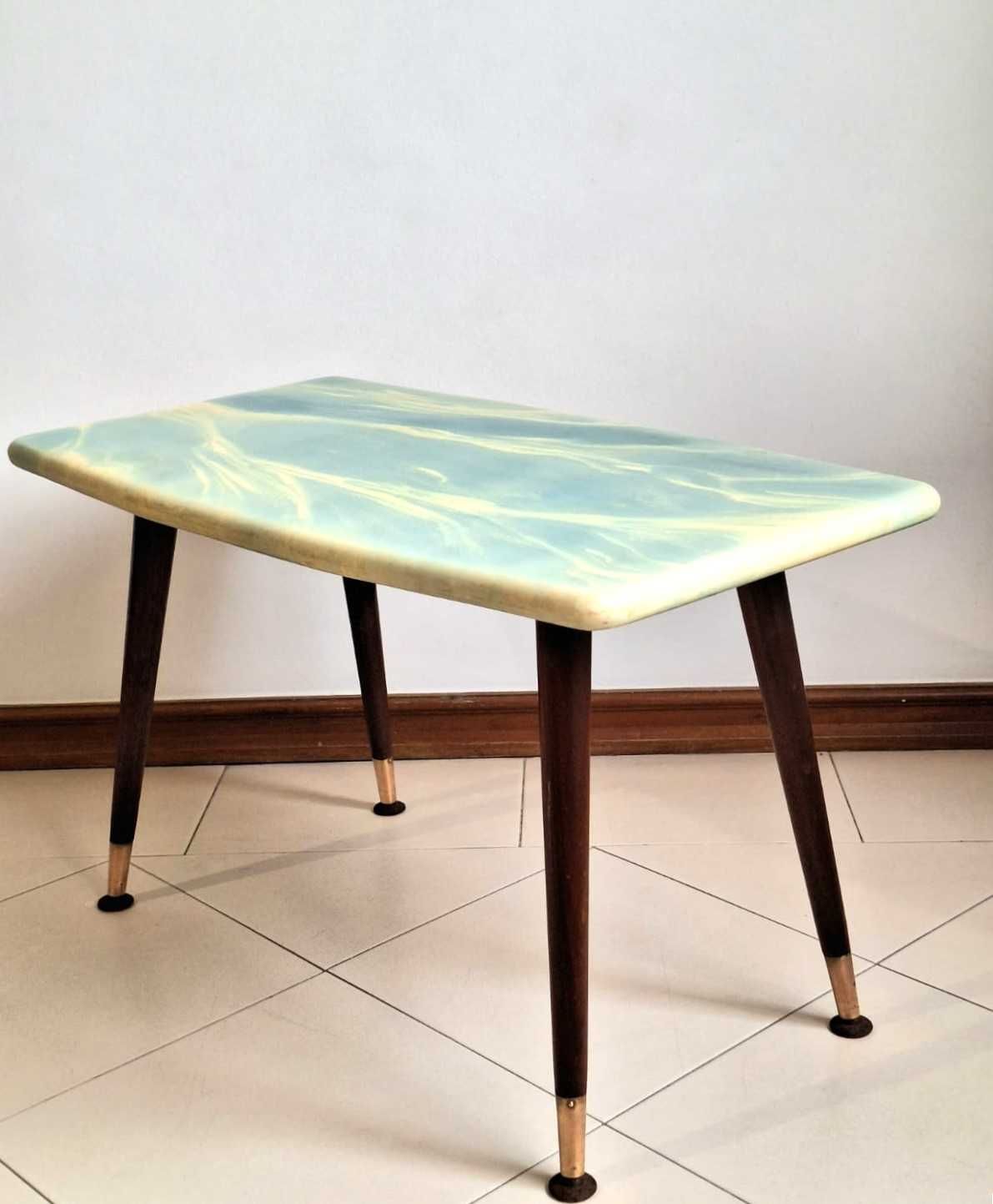 MESA DE CENTRO DE RESINA VINTAGE - Vintage resin coffee table