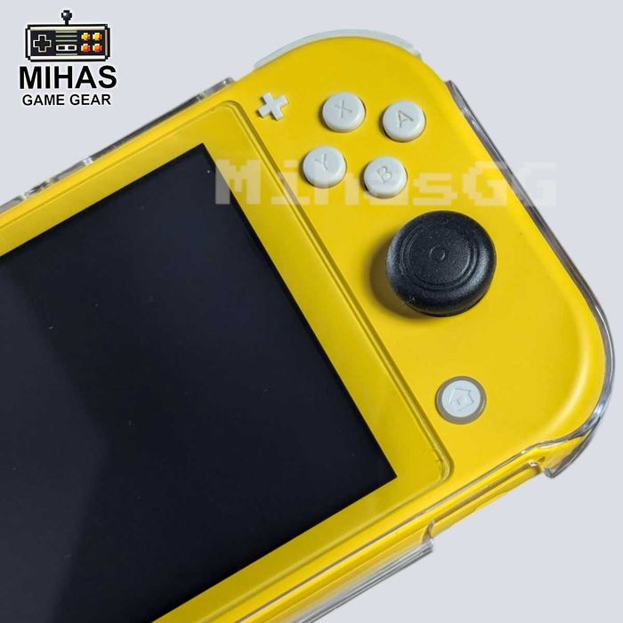 Nintendo Switch Lite Прозорий жорсткий чохол-бампер накладки на стіки