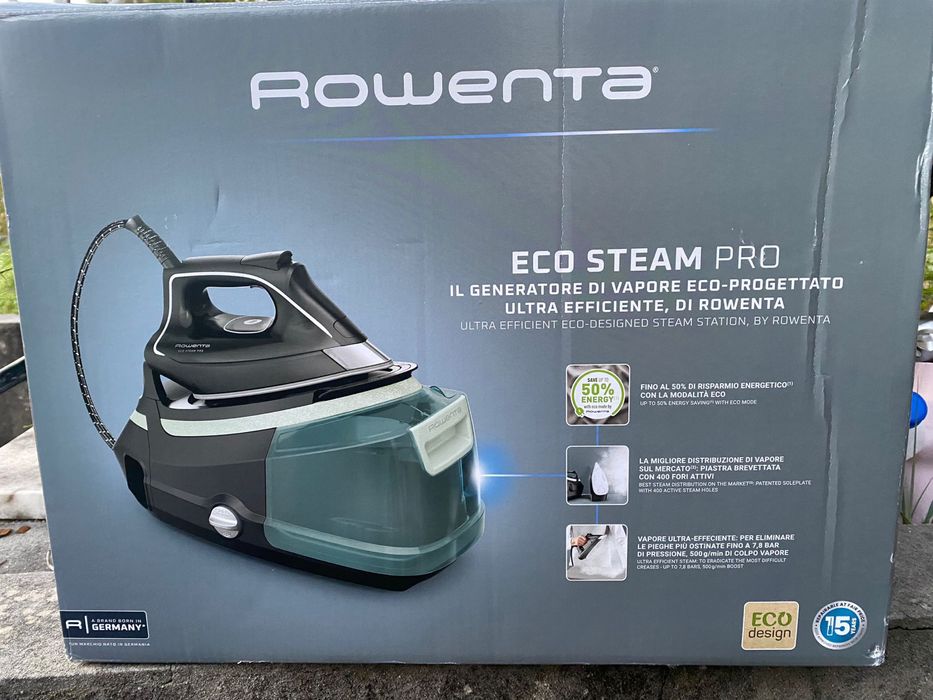 Caldeira Rowenta eco steam pro