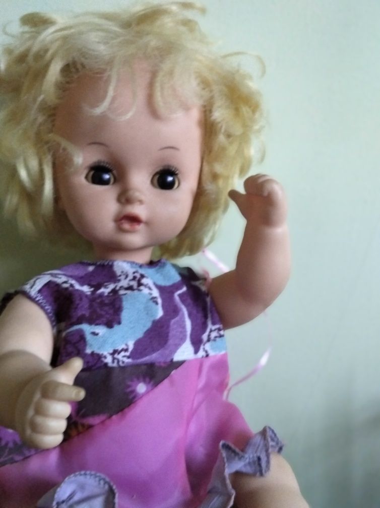 Кукла винтажная из ГДР.