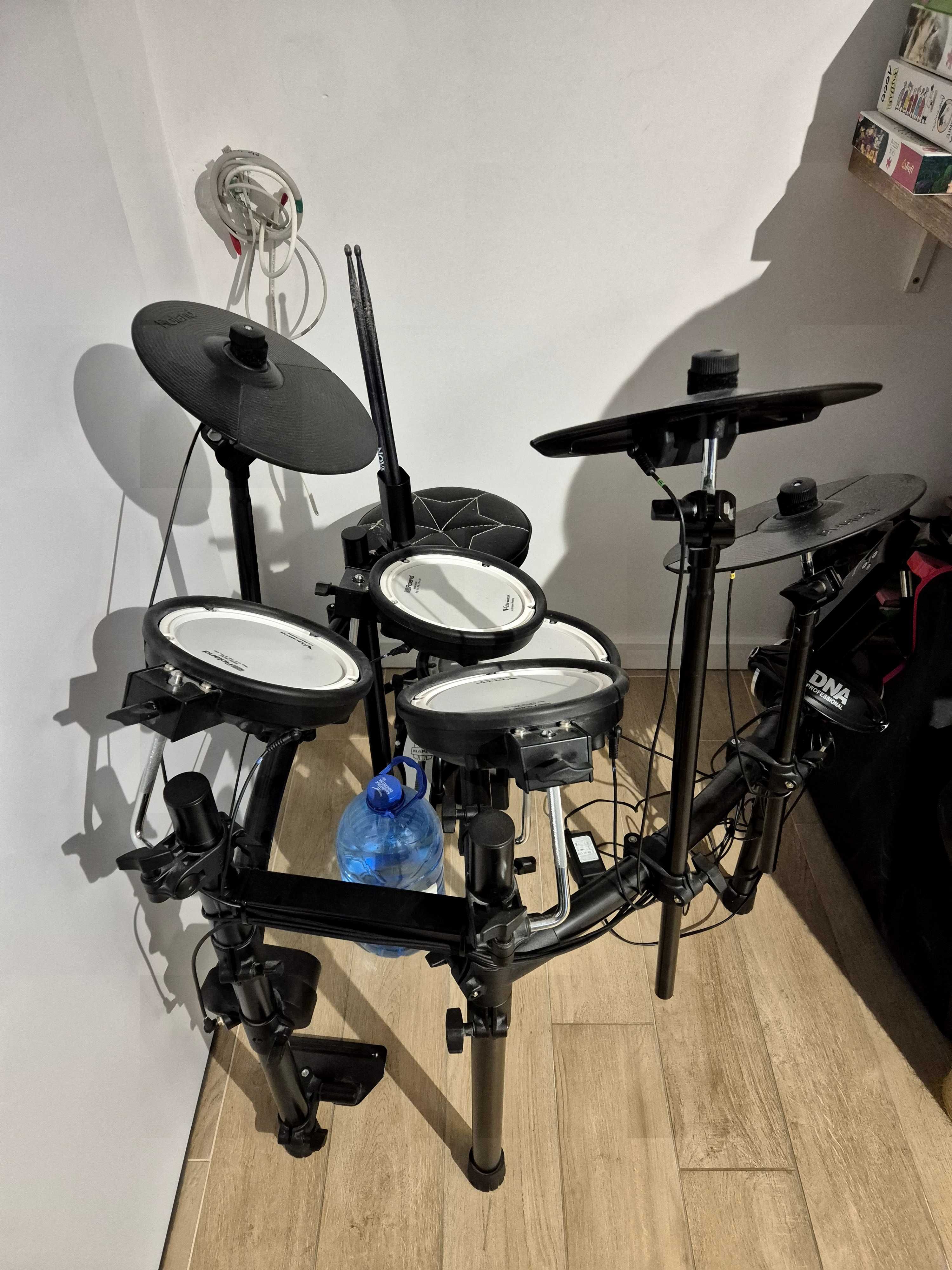 Roland TD-1DMK ,stopa mapex ,stołek itd