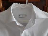 Lantier Vistula biała koszula do spinek 100% bawełna 41 2XL 3XL