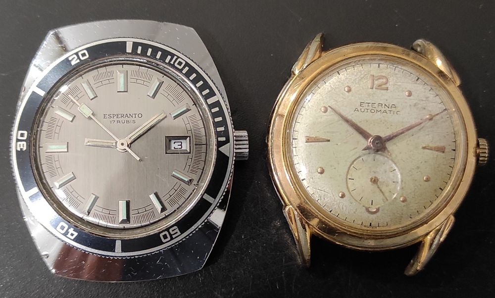 7 Relógios mecânicos.