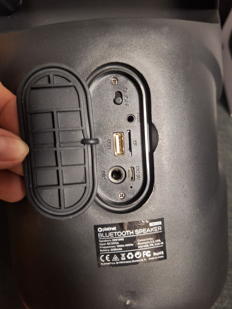 Głośniki karaoke Bluetooth 20 W