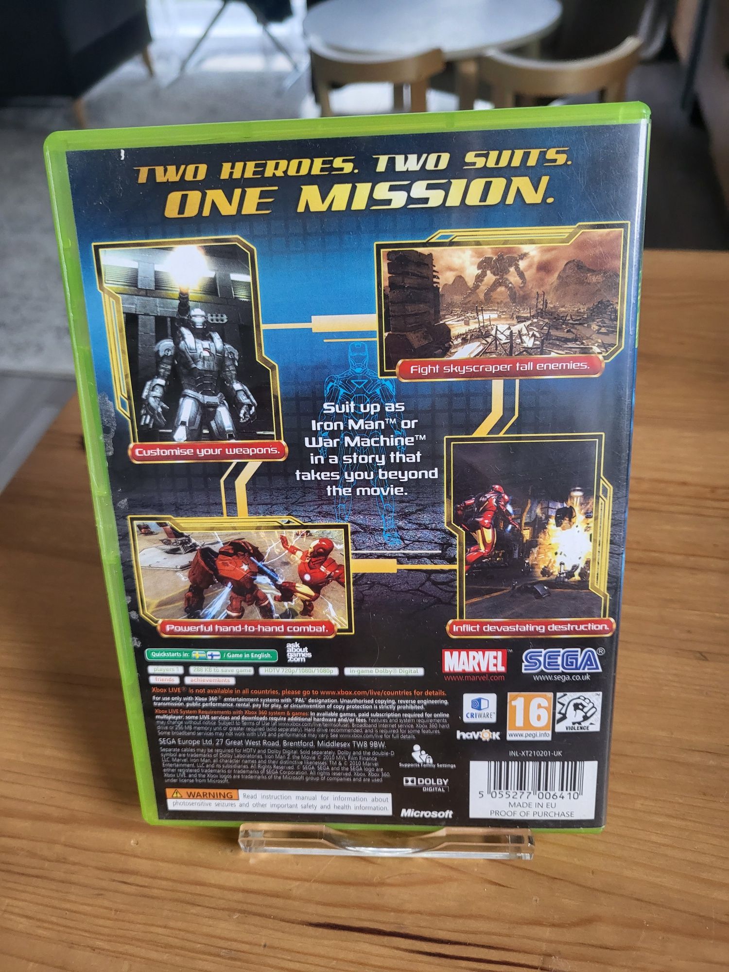 Iron Man 2 the video Game na konsole Xbox 360