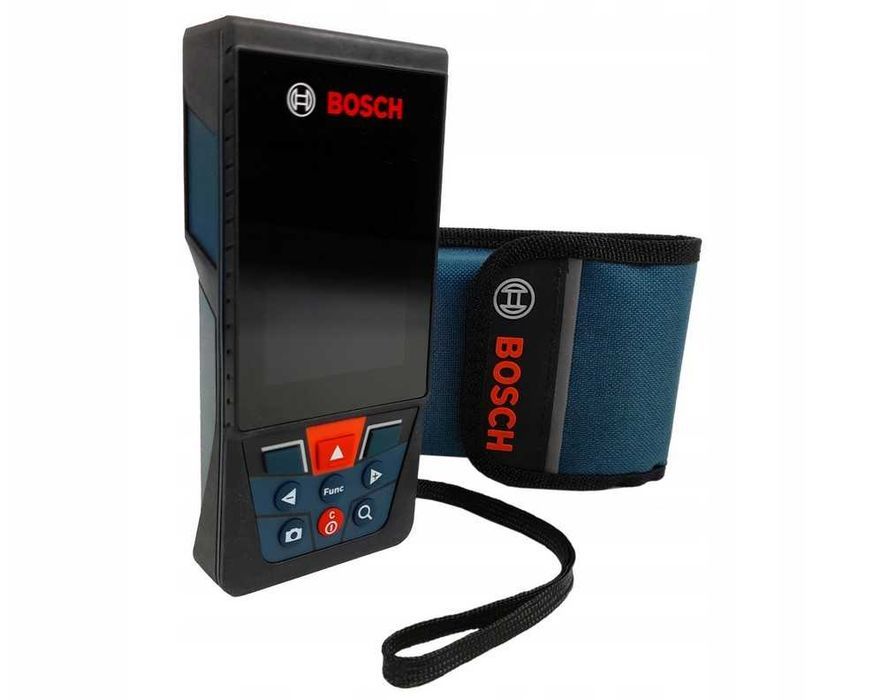 PRECYZYJNY Laserowy dalmierz BOSCH cyfrowy BT 150m 360° Kurier 0 zł